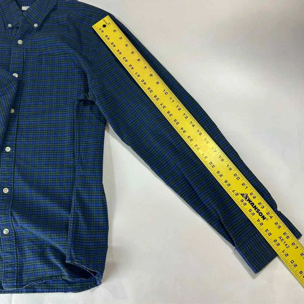 GAP Men’s L Standard Fit‎ Stretch Plaid Button-Down Shirt - Picture 10 of 14